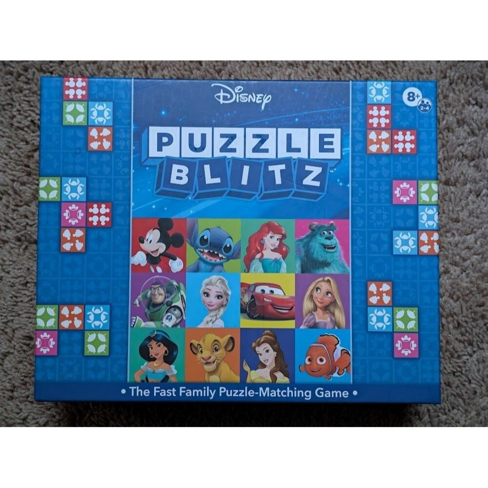 Disney Puzzle Blitz Board Game